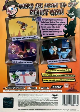 The Fairly OddParents - Shadow Showdown box cover back